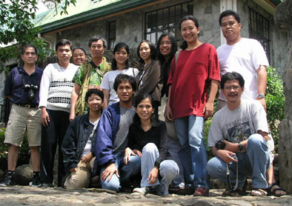 Participants in the Bulatlat.com National Consultation, Maryknoll School, Baguio City (30 March 2003)