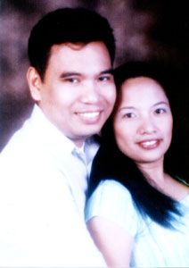 Studio Shot of Joy and I in Bicol (3 October 2004)