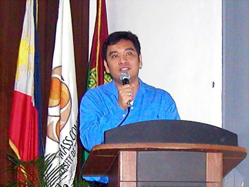 That's me moderating the forum
