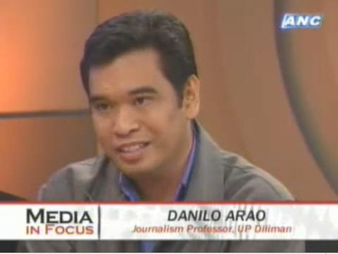 Interviewed on media, blogging and the Valley Golf Brawl (Media in Focus aired over ANC on January 15, 2009); click image to watch video