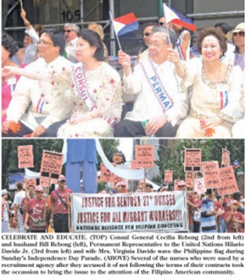 Hilario Davide at a Philippine Independence Day celebration 2007