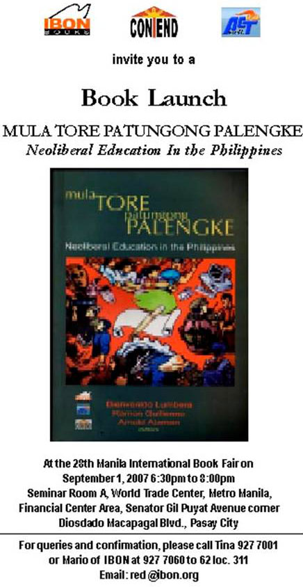 Poster for the second launch of Mula Tore Patungong Palengke