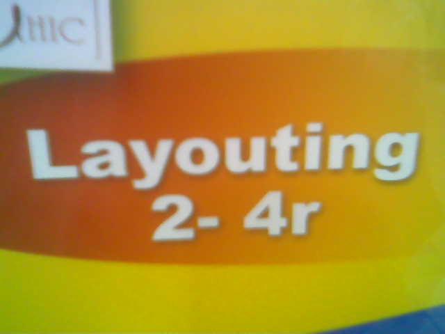 Layouting? Laying out!
