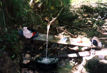 Unlimited supply of water from the river, courtesy of an indigenous technology.