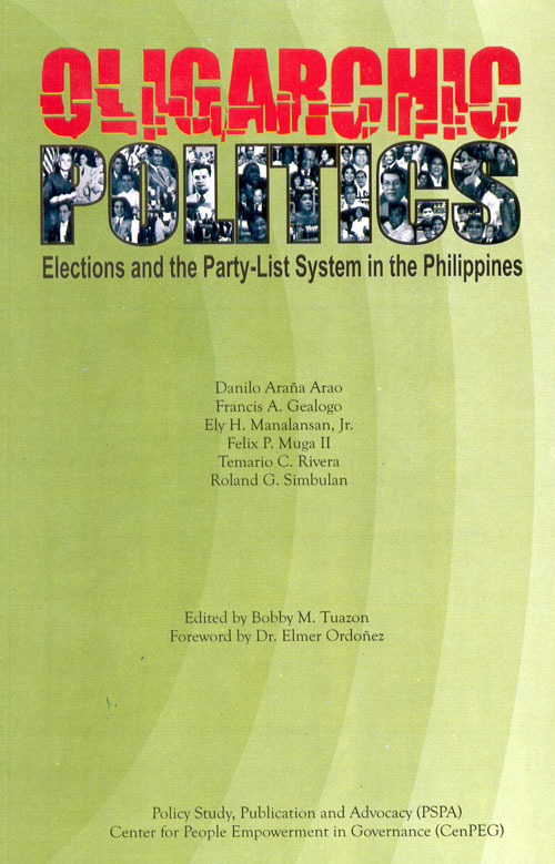 Oligarchic Politics cover