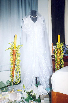 Our wedding gown